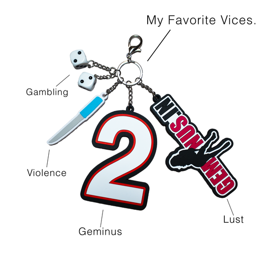 Favorite Vice Keychains